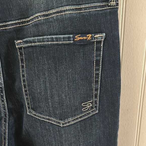 Seven7 Dark Blue Jeans sz 10 - Picture 13 of 17